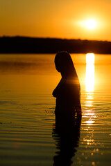 silhouette of a person