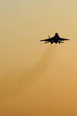 airplane in the sky