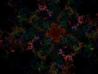 Imaginatory fractal abstract background Image