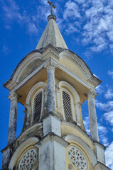 Fototapeta premium A beautiful view of Church in Ilheus, Bahia, Brazil.