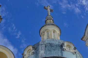 Fototapeta premium A beautiful view of Church in Ilheus, Bahia, Brazil.