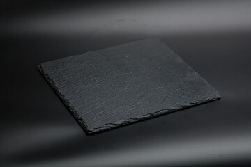 Black stone table plate for kitchen