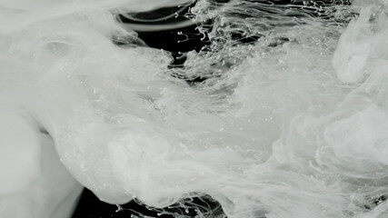 Environmental pollution concept. Milky white awesome abstract background. Meditative background.