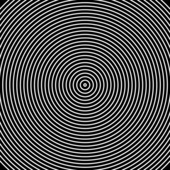 Concentric rings pattern. Abstract circle textured background.