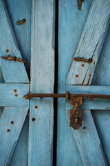old wooden door