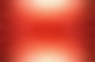 Glowing red festive textured background covered glistening small trianglles grid.