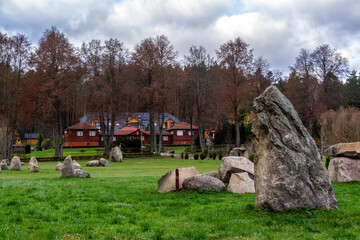 Silvarium - park leśny w Poczopku, Podlasie, Polska