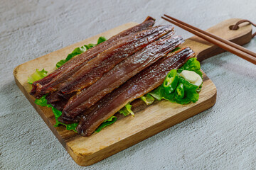 Gwamegi, Korean style half-dried Saury