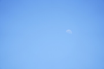 Moon in the sky