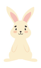 cute bunny icon