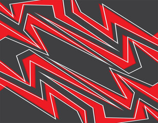 Abstract background with red sharp lines pattern