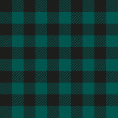 Dark Lumberjack jacket seamless pattern