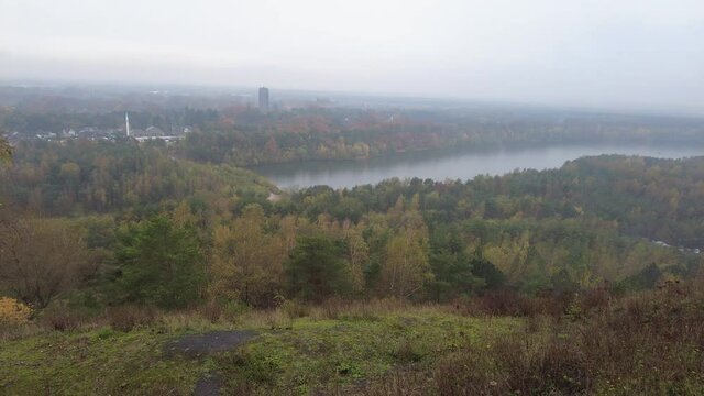 fog in the mine hills