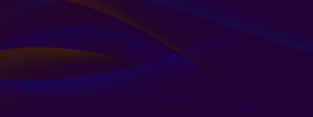 Wide wavy background in dark blue and orange with texture and transparency. Digital illustration. 