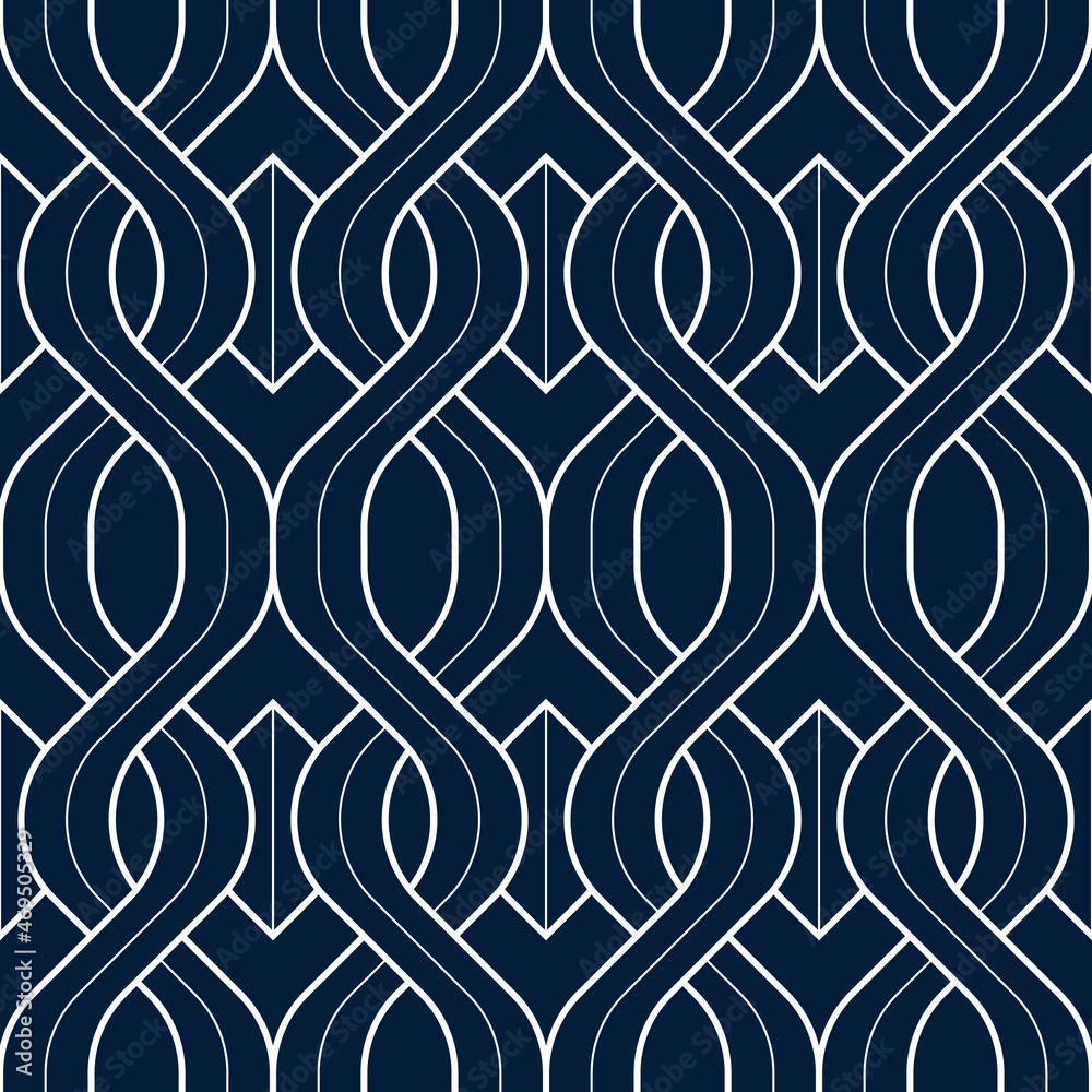 Sticker Abstract geometric pattern with lines