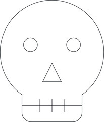 diabetes control icons Skelton  and bones