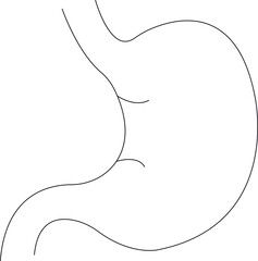 diabetes control icons stomach  and organ