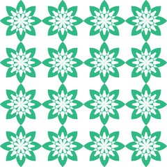 seamless pattern with snowflakes