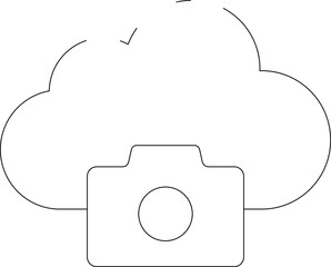 cloud computing icons cloud  and cloud storage