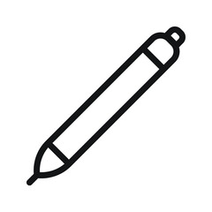 pen stationery Icon Vector For Web, Presentation, Logo, Infographic, Symbol