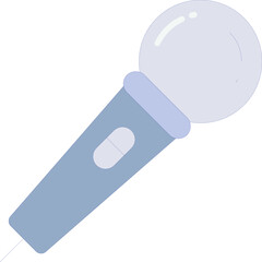 birthday party icons microphone and sound