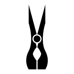  Vector Clothes Peg Glyph Icon Design