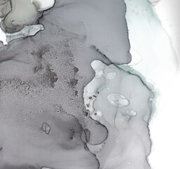 Alcohol Ink Background. Art Light Ancient Print.