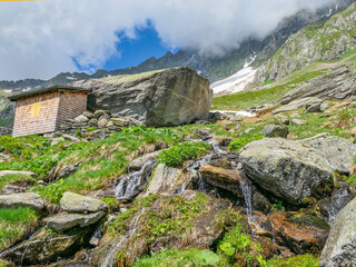 Zillertal - Gebäude auf dem Berliner Höhenweg