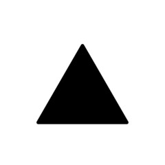 Fototapeta premium triangle icon