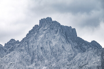 Fototapeta na wymiar Mountain panorama in Italy Alps dolomites