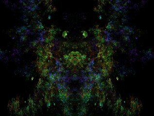 Obraz premium Imaginatory fractal abstract background Image