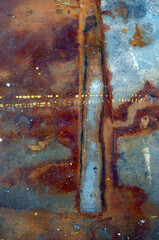 rusty metal background