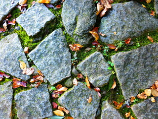 壁紙写真ー石畳