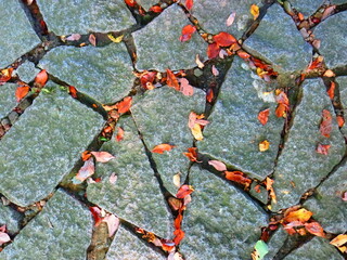 壁紙写真ー石畳