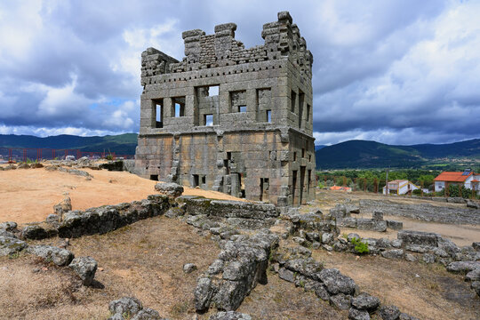 Centum Cellas, Roman villa, 1st century AD, Mount of Santo Antao village, Belmonte, Castelo Branco district, Beira, Portugal