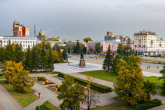 Lenin Square, Barnaul, Altai Krai