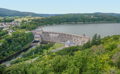 Edersee Dam in Germany