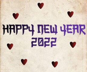 Background happy new year 2022 