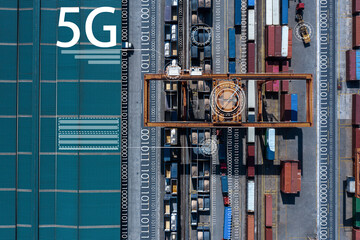 5G network intelligent container terminal