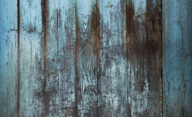 Fototapeta na wymiar Old and grunge wood panels used as background