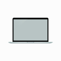 Laptop Notebook Mac vector illustration