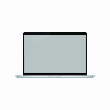 Laptop Notebook Mac vector illustration
