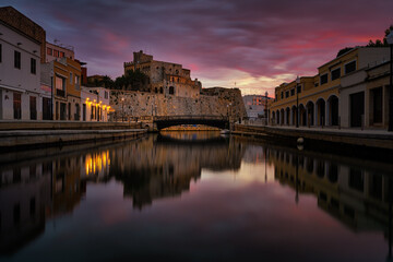 Fototapeta premium Puerto de Ciutadella de Menorca