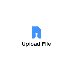 Icon Uploading File Logo Design Inspiration