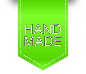 Hand made label - illustration
