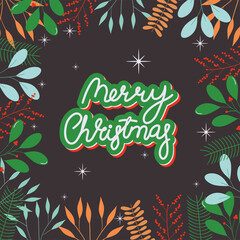 merry christmas illustration