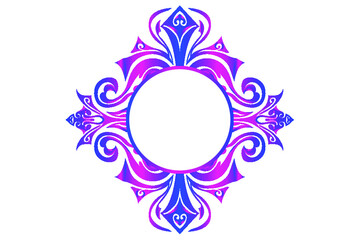 Ornament Border vector for you design element
