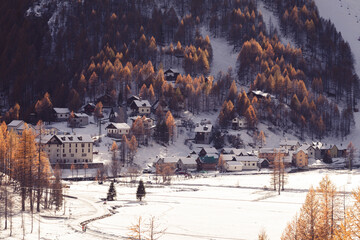"alpe devero" beautiful alpine village in the "ossola valley"
