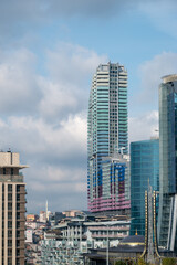 Skyscrapers and Businness Buildings at Maslak, Istanbul