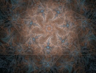 Imaginatory fractal abstract background Image